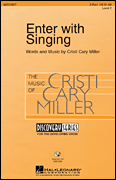 cover Enter with Singing Two-Part choral sheet music cover